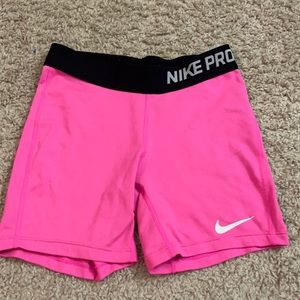 Pink Nike pros kids
